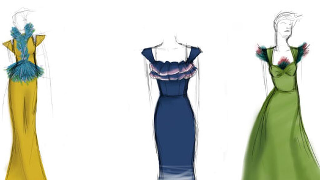 Los vestidos de novia de Karmele