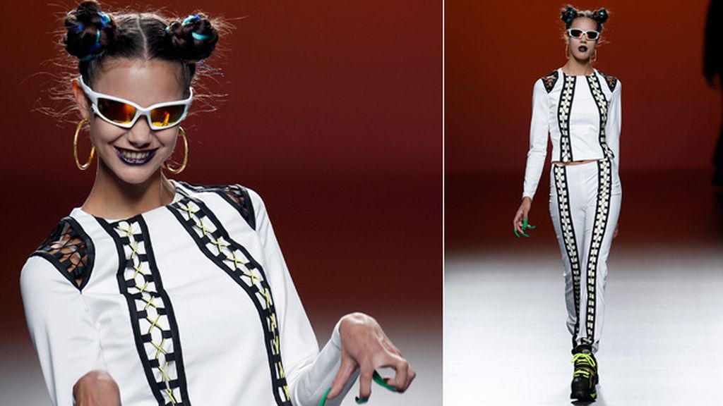 La diseñadora se rinde al 'look tokiota'