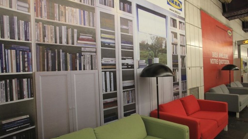 Ikea decora... el metro de París