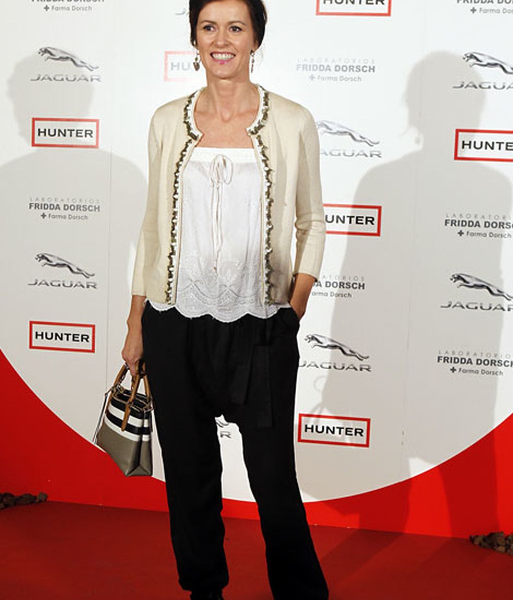 Nuria March durante el 'photocall'