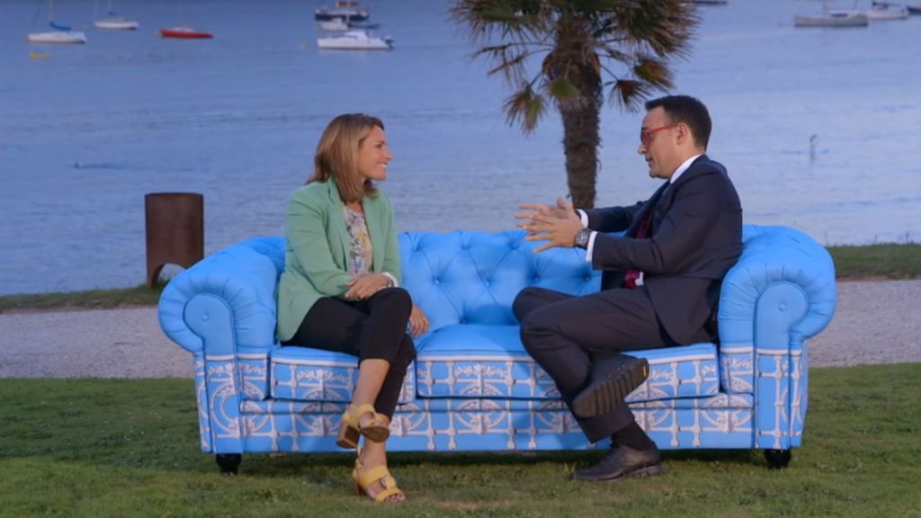 Arantza Quiroga, gesto a gesto con Risto