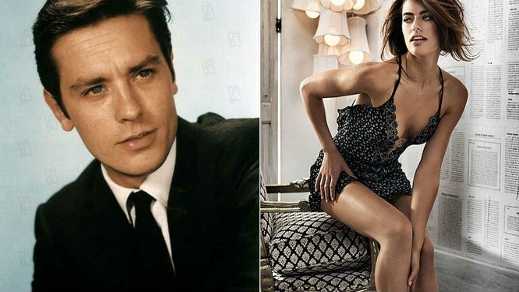 Alain Delon, orgulloso abuelo de la modelo Alyson Le Borges