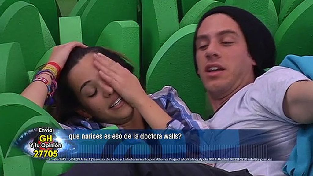 Los chicos no se separan de sus gorros