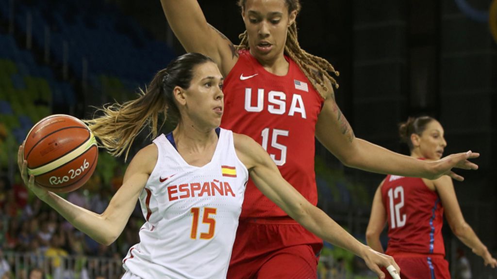 La selección femenina de baloncesto, incapaz de resistir al vendaval de EEUU La selección femenina de baloncesto, incapaz de resistir al vendaval de EEUU
