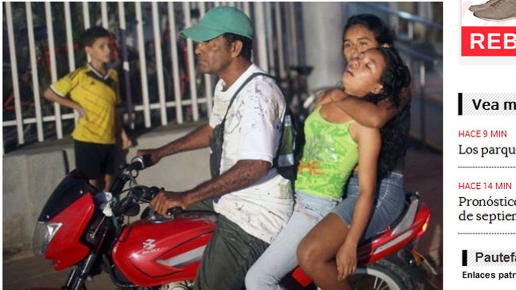 Las niñas de una localidad colombiana sufren una rara enfermedad