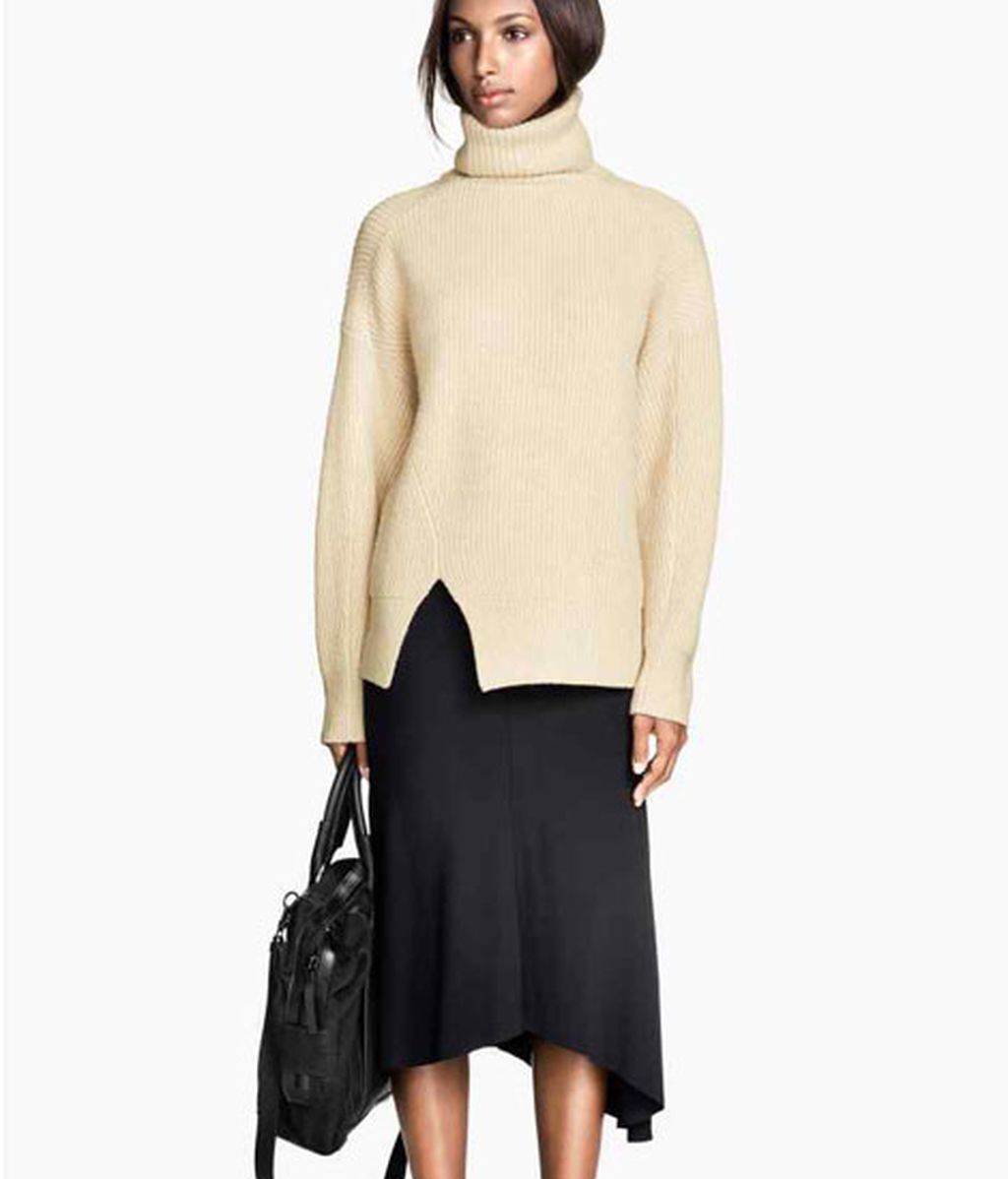 FALDA ASIMÉTRICA DE H&M