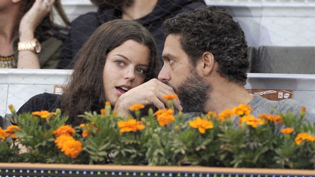 Mireia Canalda, Miguel Abellán y otros famosos en las gradas del tenis madrileño
