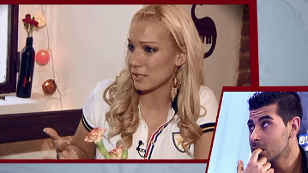 Belén aparece llorando en la cita de Fran