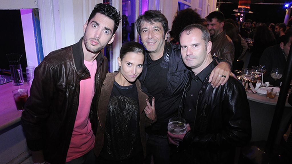 Santi Trancho, Ana Fernández, Pedro Cedeño y Joel Brand