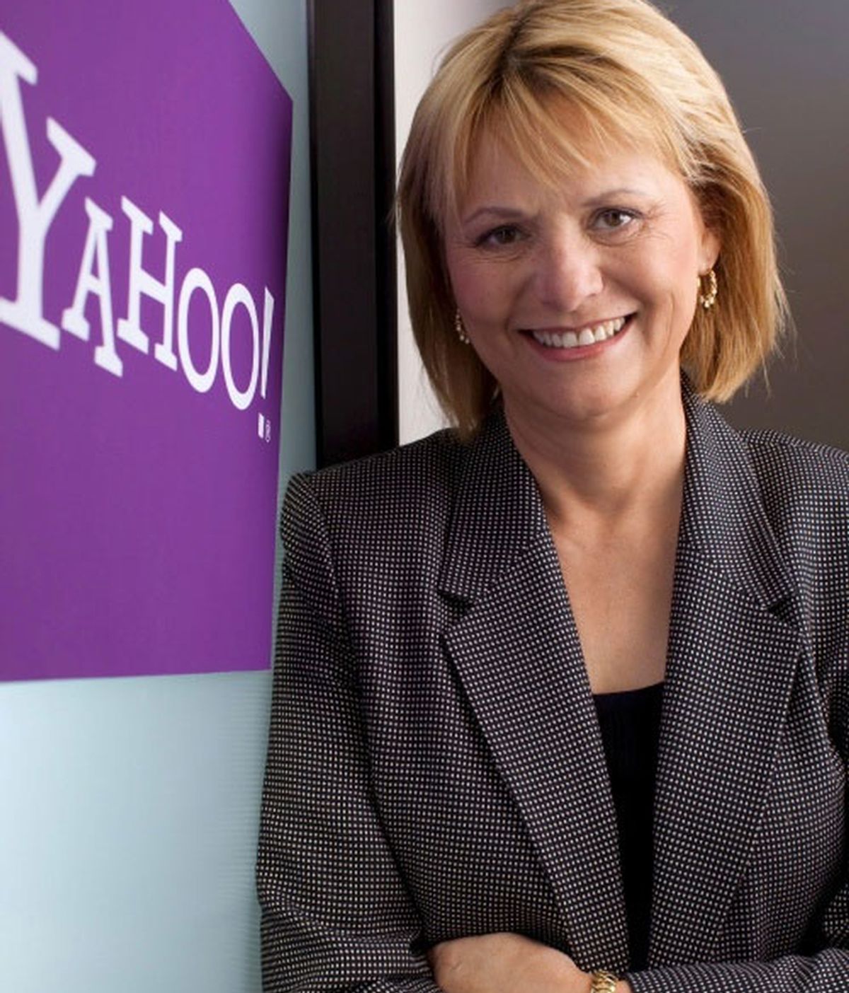 Imagen de archivo de la hasta ahora presidenta ejecutiva de Yahoo, Carol Bartz