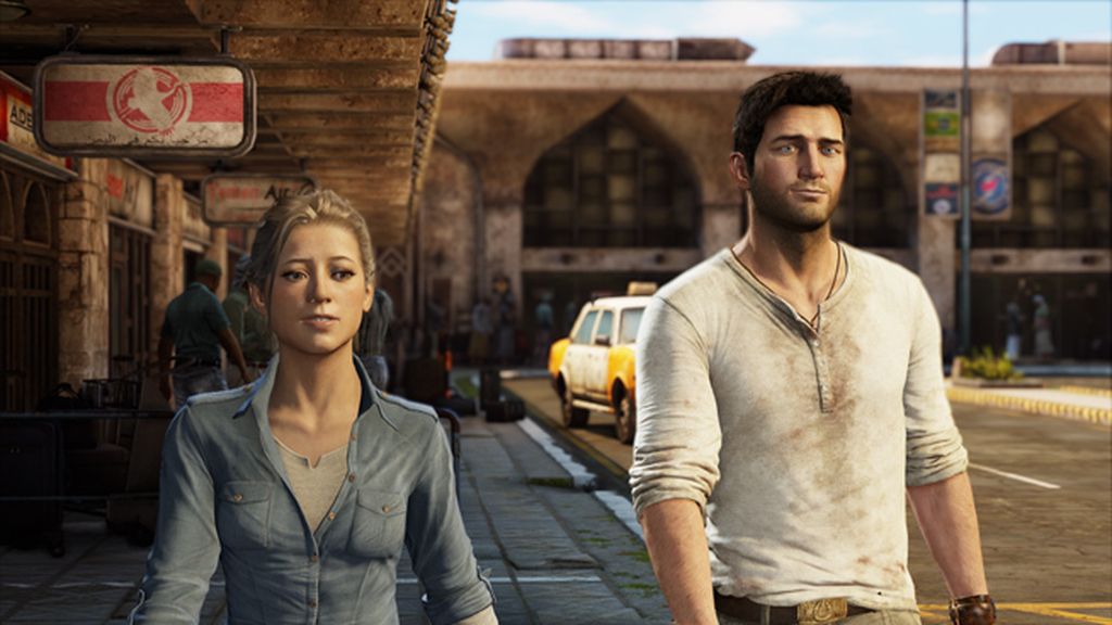 Nathan Drake y Elena Fisher (Uncharted)