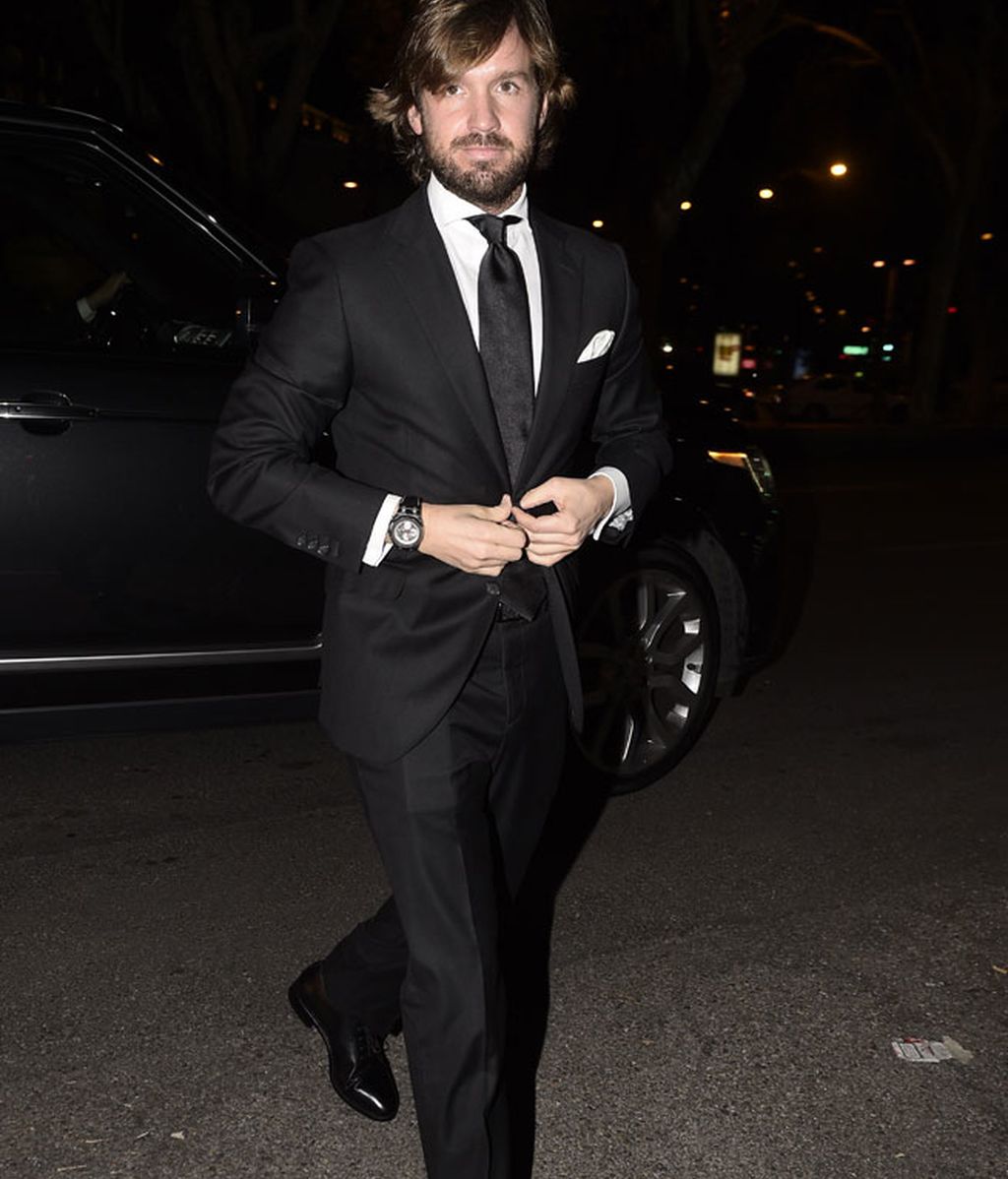 Rosauro Baro acudió sin Amaia Salamanca a la fiesta de Harper's Bazaar