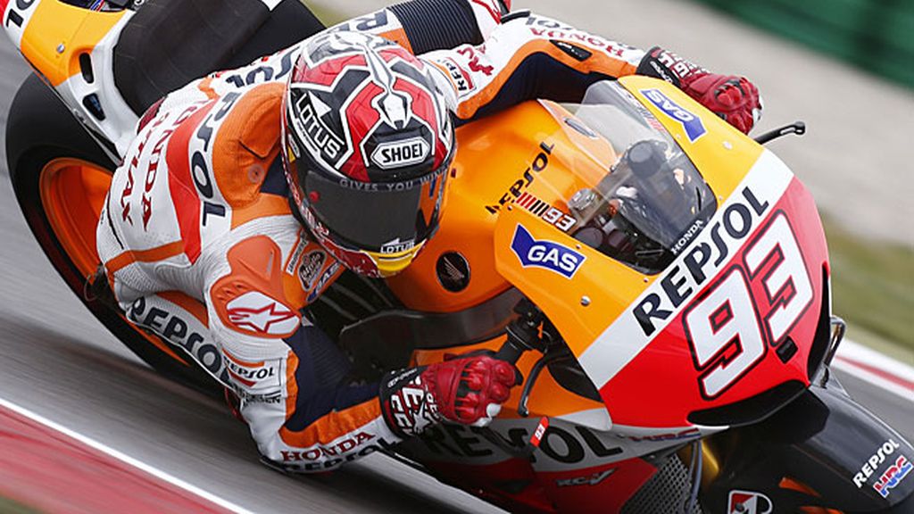 Marc Márquez, en el circuito de Assen