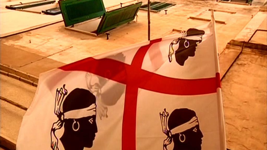 La bandera de Cerdeña