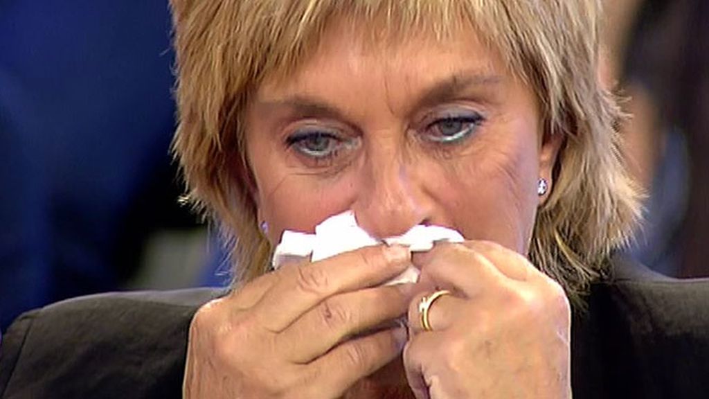 Acusaban a la colaboradora de ser 'la topa' y ella se defendía entre lágrimas