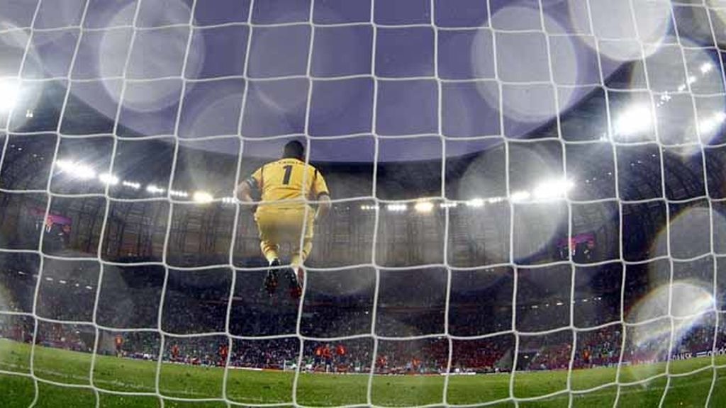 Casillas salta minutos antes de que comience el partido