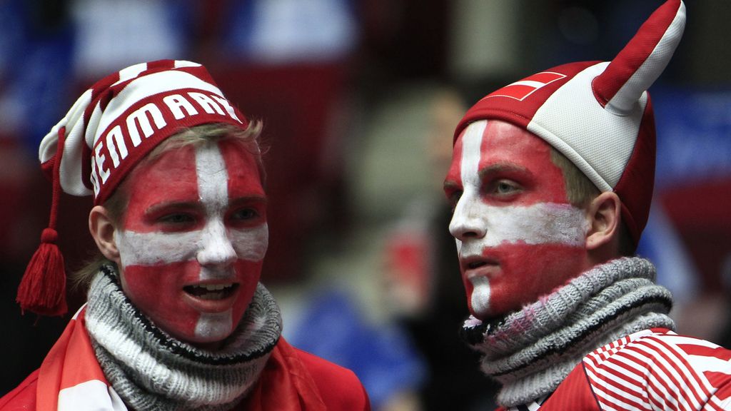 Colorido del norte en las gradas