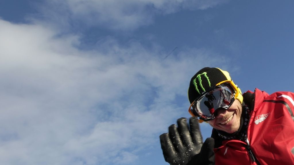 Valentino Rossi, en la nieve