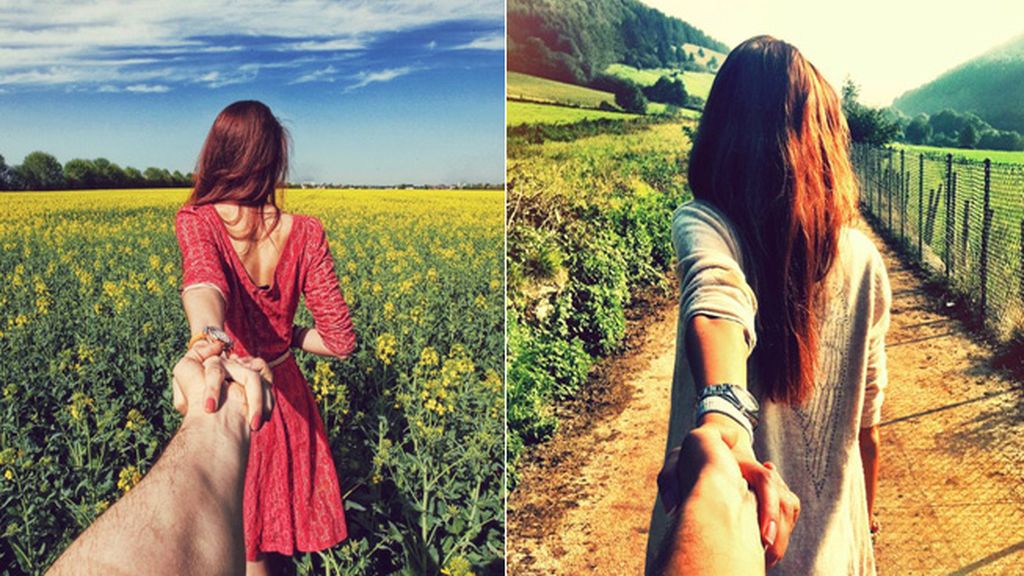 La mano de Osmann y la espalda de Nataly