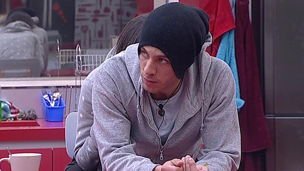 Los chicos no se separan de sus gorros