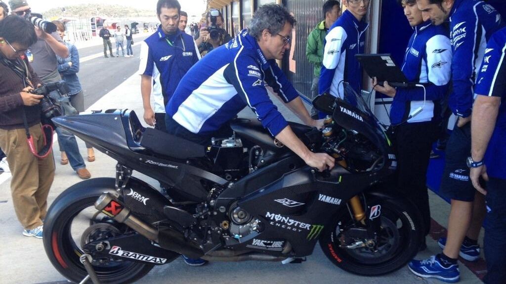 La nueva Yamaha de Valentino Rossi