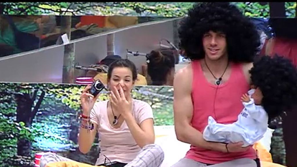 Kristian, Sonia, prueba semanal, bebes