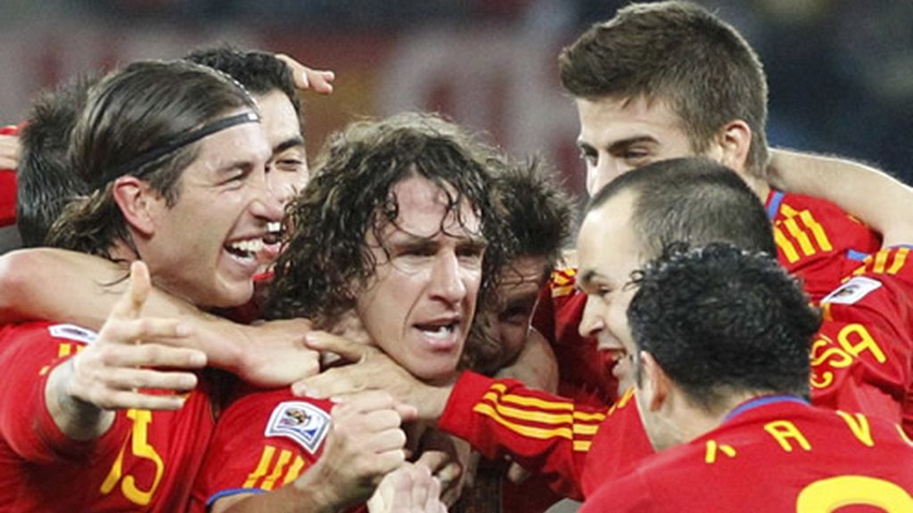 El gol de Puyol desata la euforia