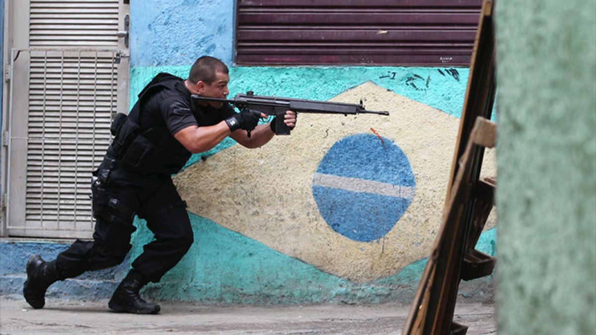 Operación antidroga en Brasil