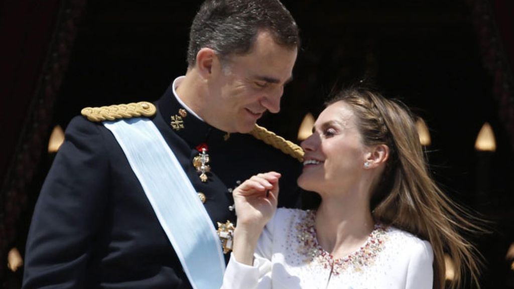 Los gestos de la nueva familia real española