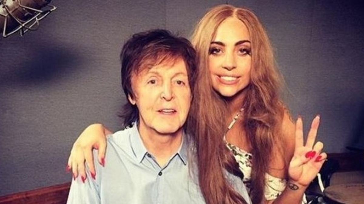 Paul McCartney y Lady Gaga están componiendo juntos