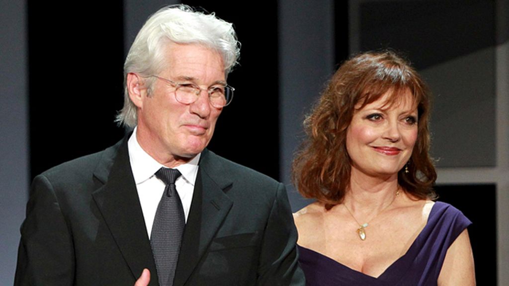 Richard Gere y Susan Sarandon en la gala inaugural del Festival de Cine de San Sebastián