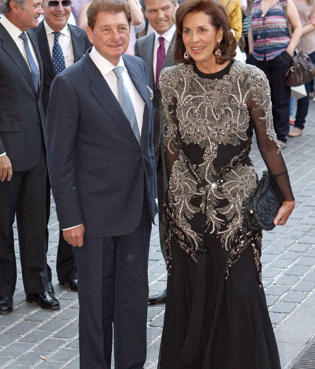 Rafael Peralta con su mujer