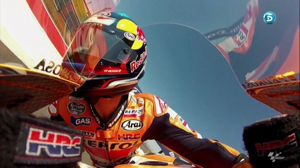 Dani Pedrosa rodando en Austin