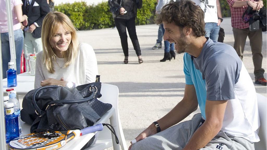 Mucha risa y diversión en el pádel