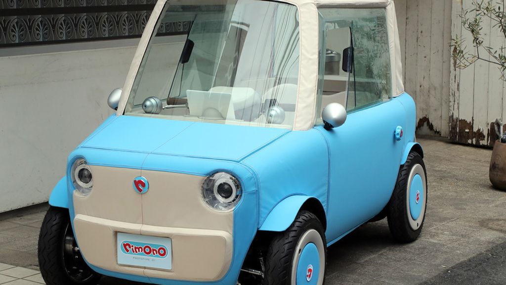 Presentan el primer coche eléctrico hecho de materiales blandos