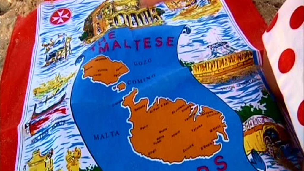 El mapa de Malta
