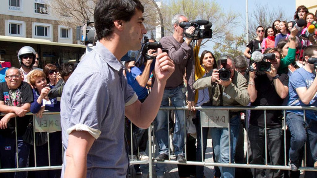 Jesulín acompañó a su mujer