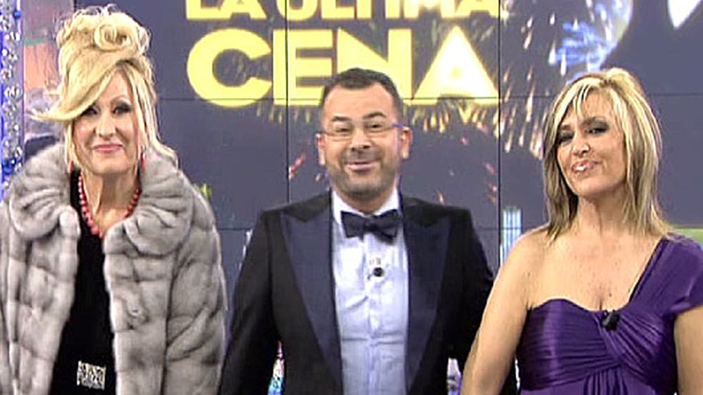 Los colaboradores de 'Sálvame' se engalanan para 'La última cena'