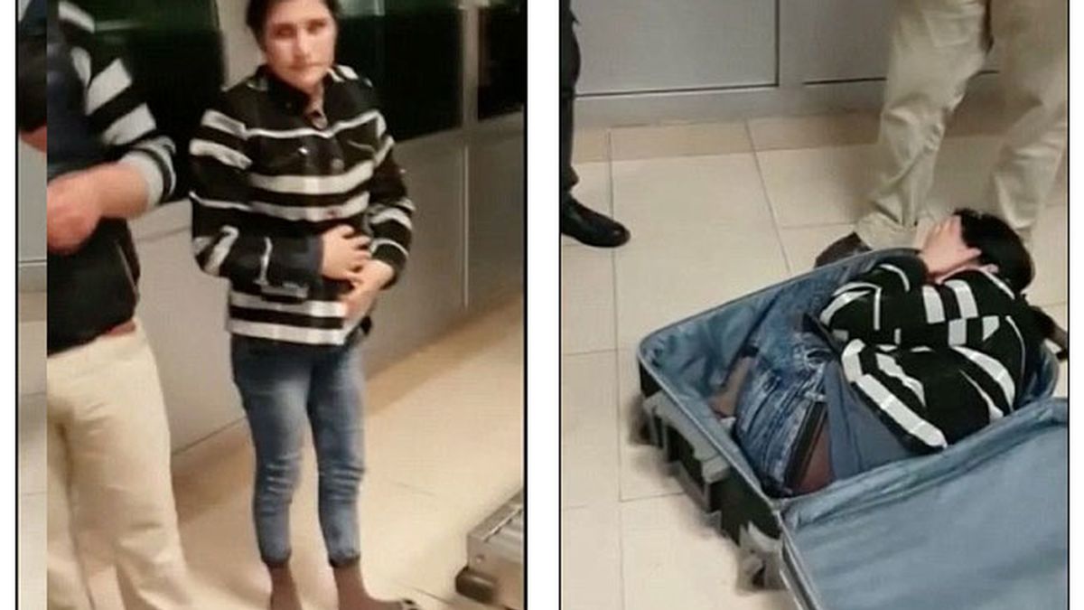Descubren a una mujer cuando trataba de entrar a Turquía dentro de una maleta