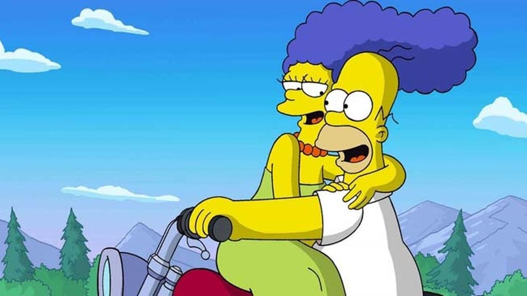 Marge y Homer Simpson Marge y Homer Simpson