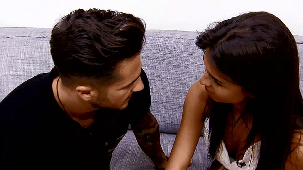 Hugo y Sofía, una cita y un "Te quiero"