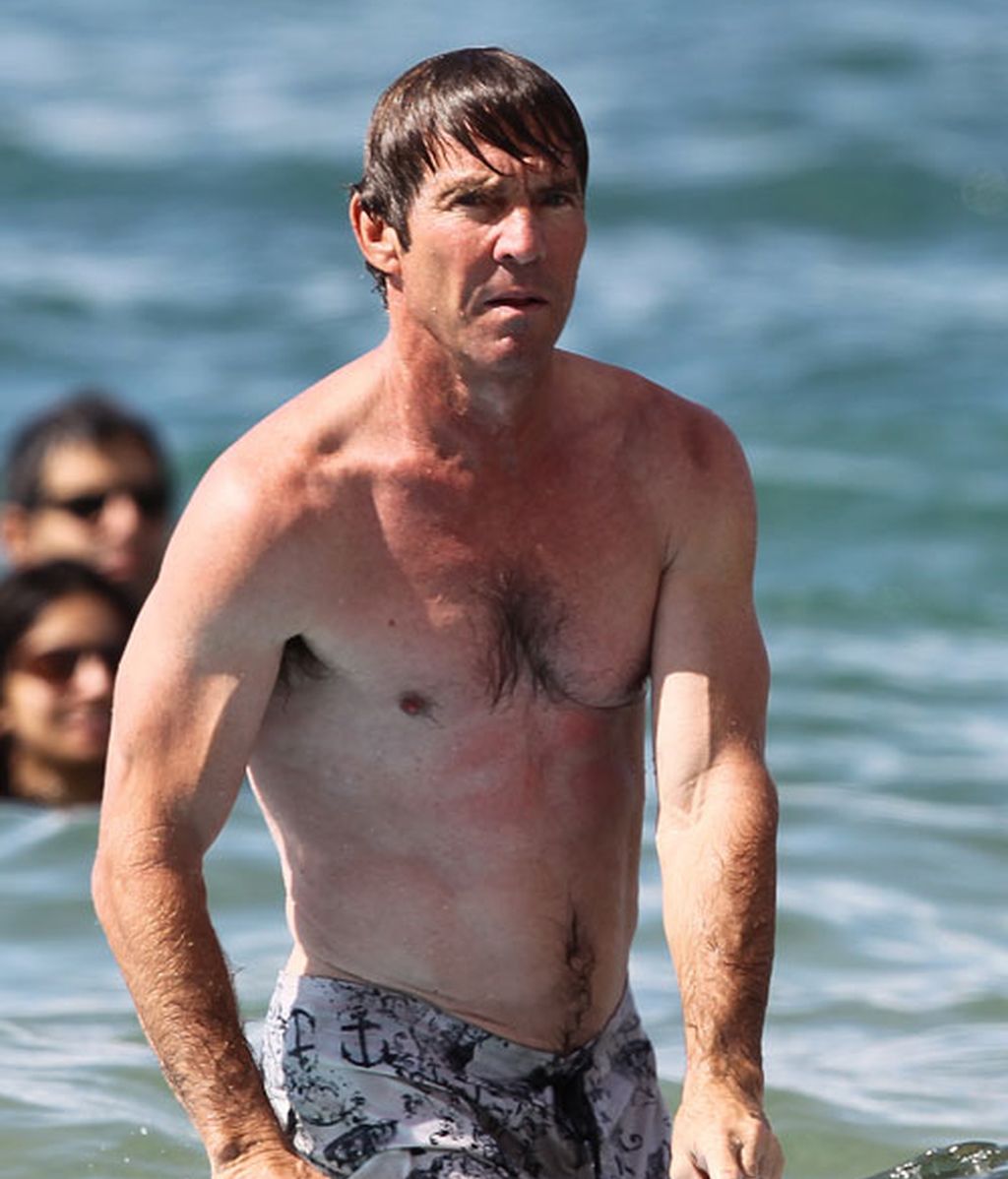 Dennis Quaid luce un 'prodigioso' físico