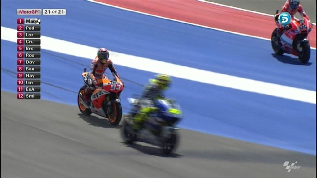 Marc Márquez entra en la historia de MotoGP