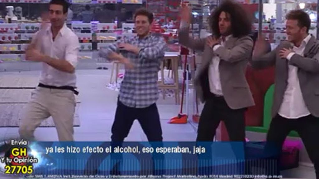 Miriam, desatada en su despedida de soltera