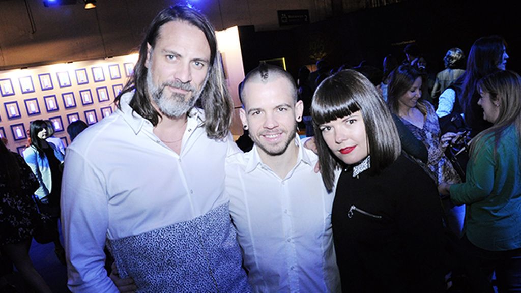 Sergio Mitjans, David Muñoz y Laura Caballero