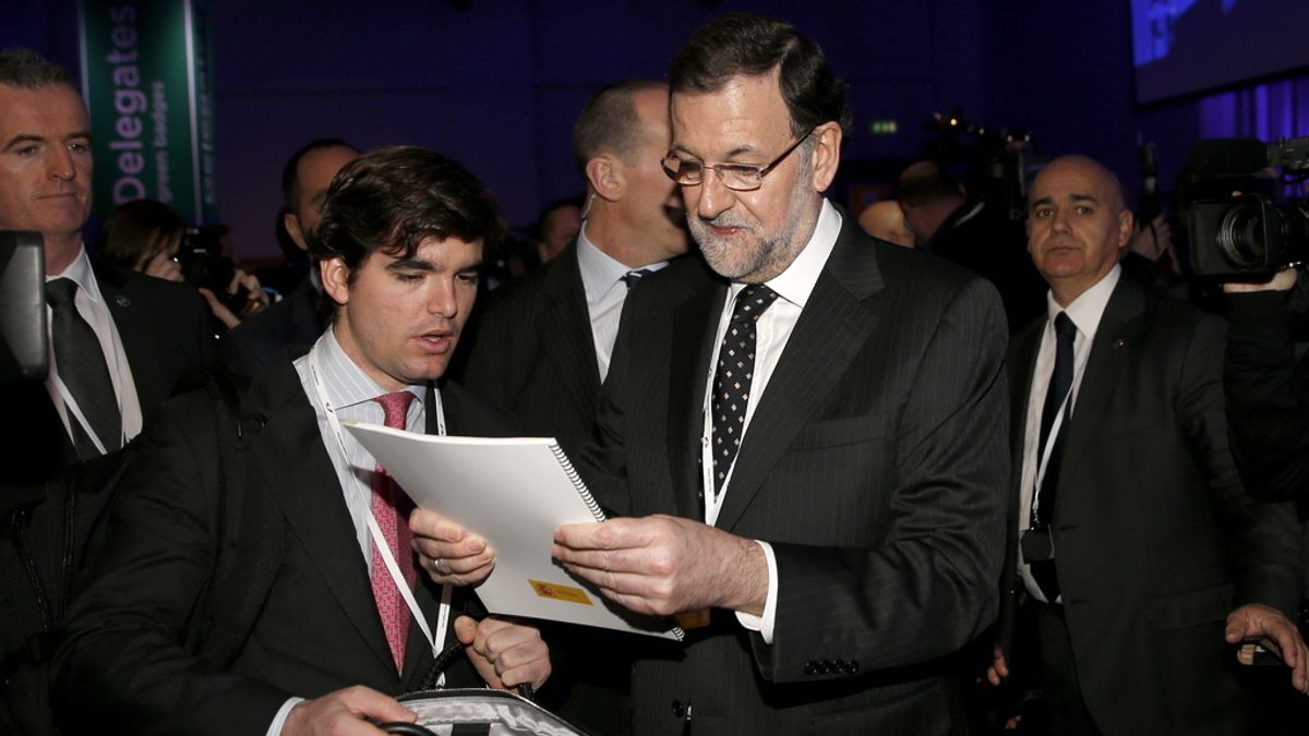 Mariano Rajoy en el Congreso del PPE