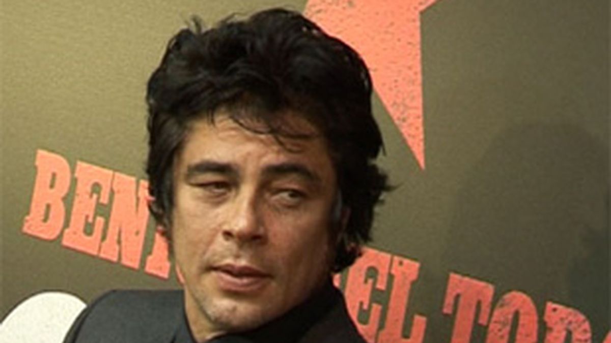 Benicio del Toro, en la premiere