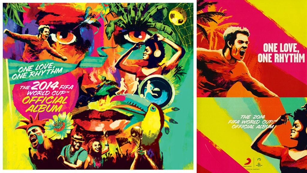 El CD oficial del Mundial, celebra los goles ¡y a bailar!