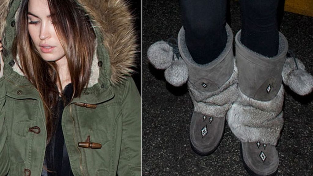 Megan Fox, con pompones