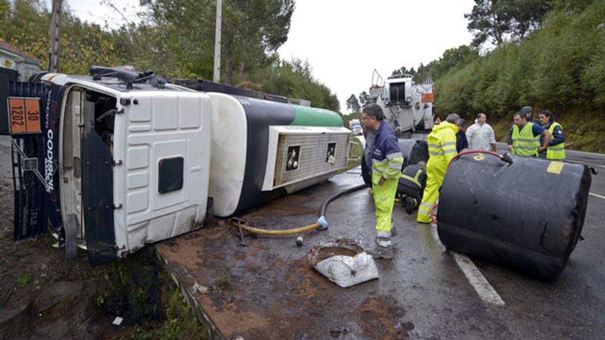 Accidente de tráfico en Vigo